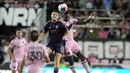 Inter Miami menciptakan dua gol di babak kedua. (AP Photo/Rebecca Blackwell)