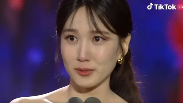 Nama Park Eun Bin disebut sebagai pemenang Daesang TV Program Category dalam gelaran Baeksang Arts Awards 2023.