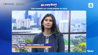 Investment Analyst Ashmore Asset Management Vida Cornelius, saat program Money Buzz: The Power of Consumers in 2023, Selasa (21/2/2023). (Foto: tangkapan layar/Pipit I.R)