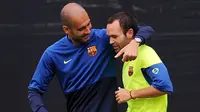 Andres Iniesta Jujur Bilang Kejayaan Barcelona Era Pep Guardiola Sulit Terulang Lagi