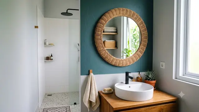 Tips Mendekorasi Kamar Mandi yang Hemat Anggaran/AI Generated