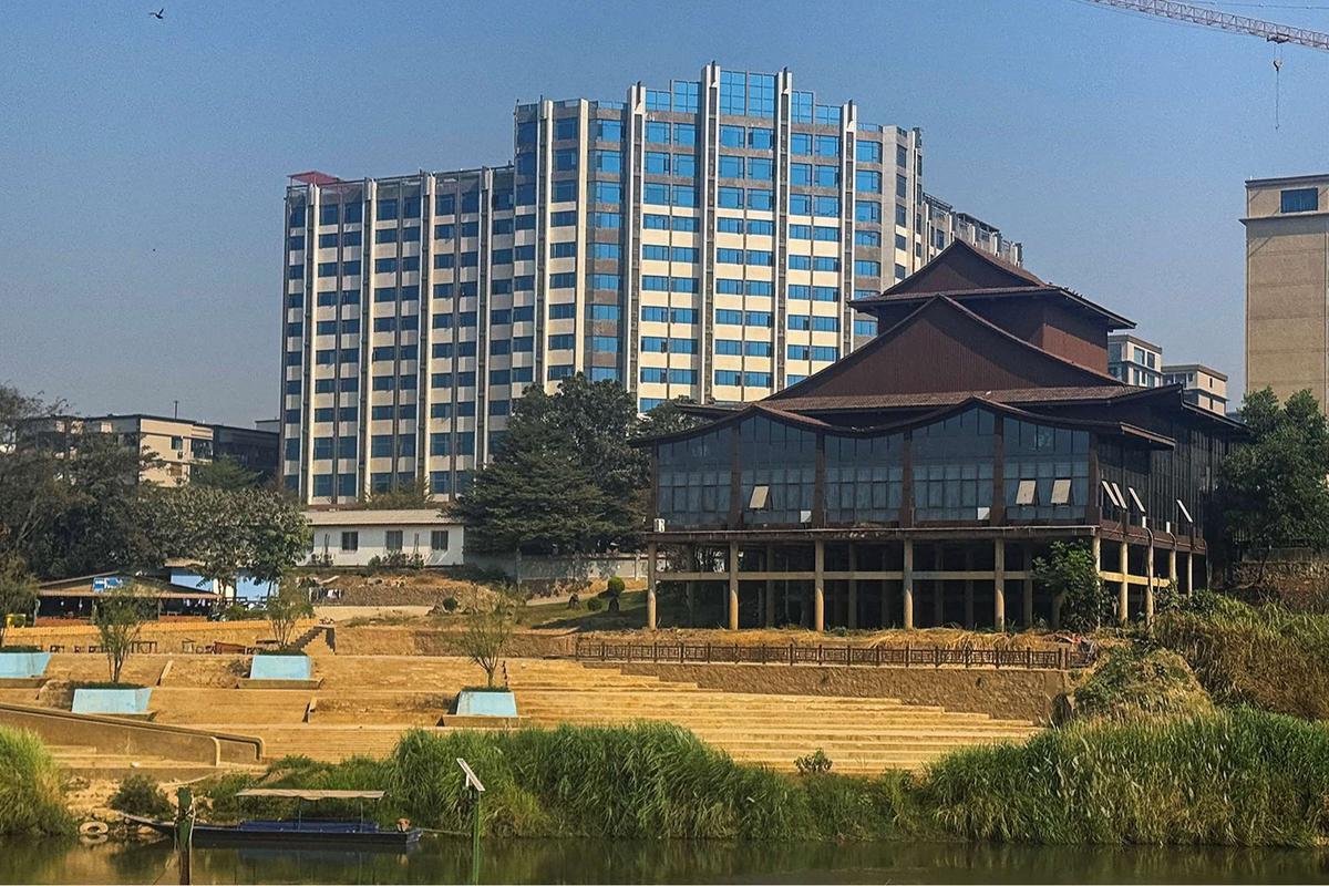 Kota Shwe Kokko Myanmar yang dibangun taipan China