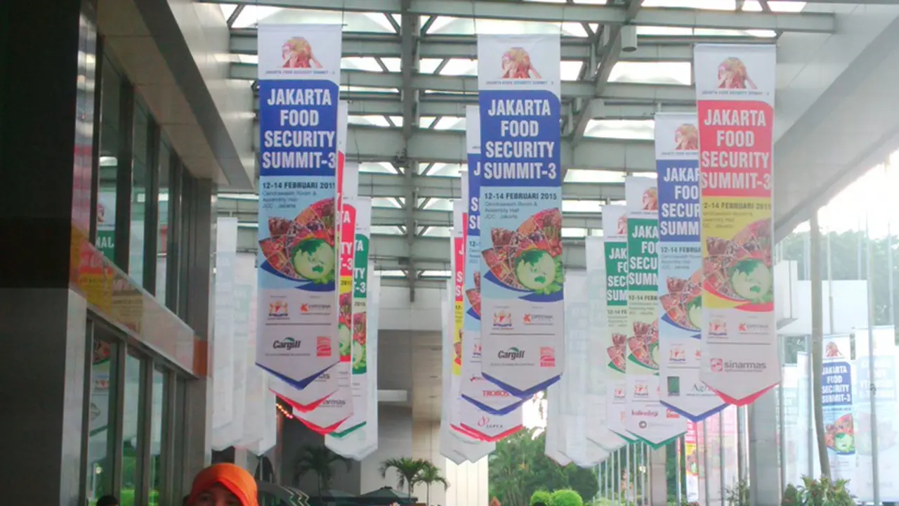 Jakarta Food Security Summit (JFSS) ke-3 digelar di JCC, Senayan