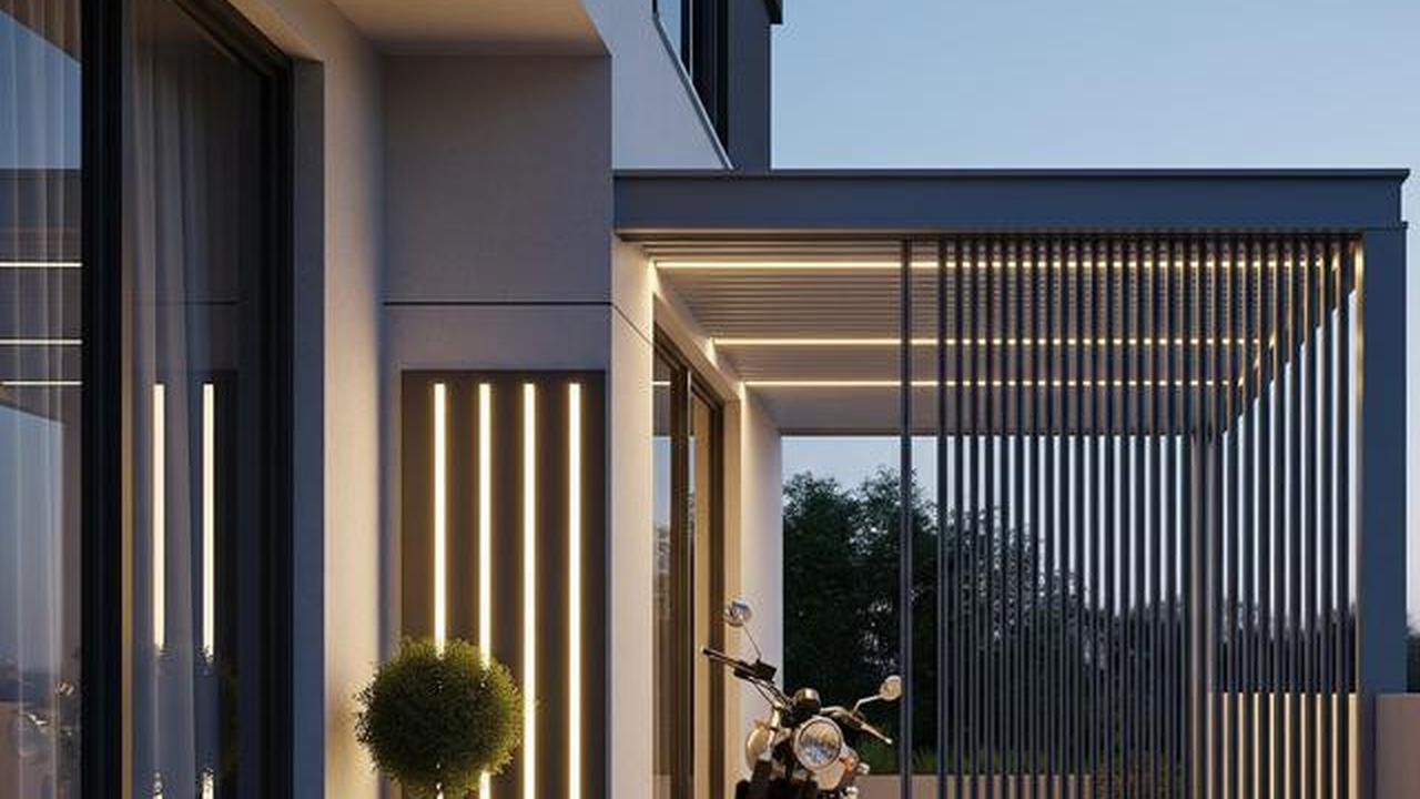 7 Desain Teras Rumah Sempit Tapi Tetap Muat Motor, Gaya Minimalis yang Tetap Praktis