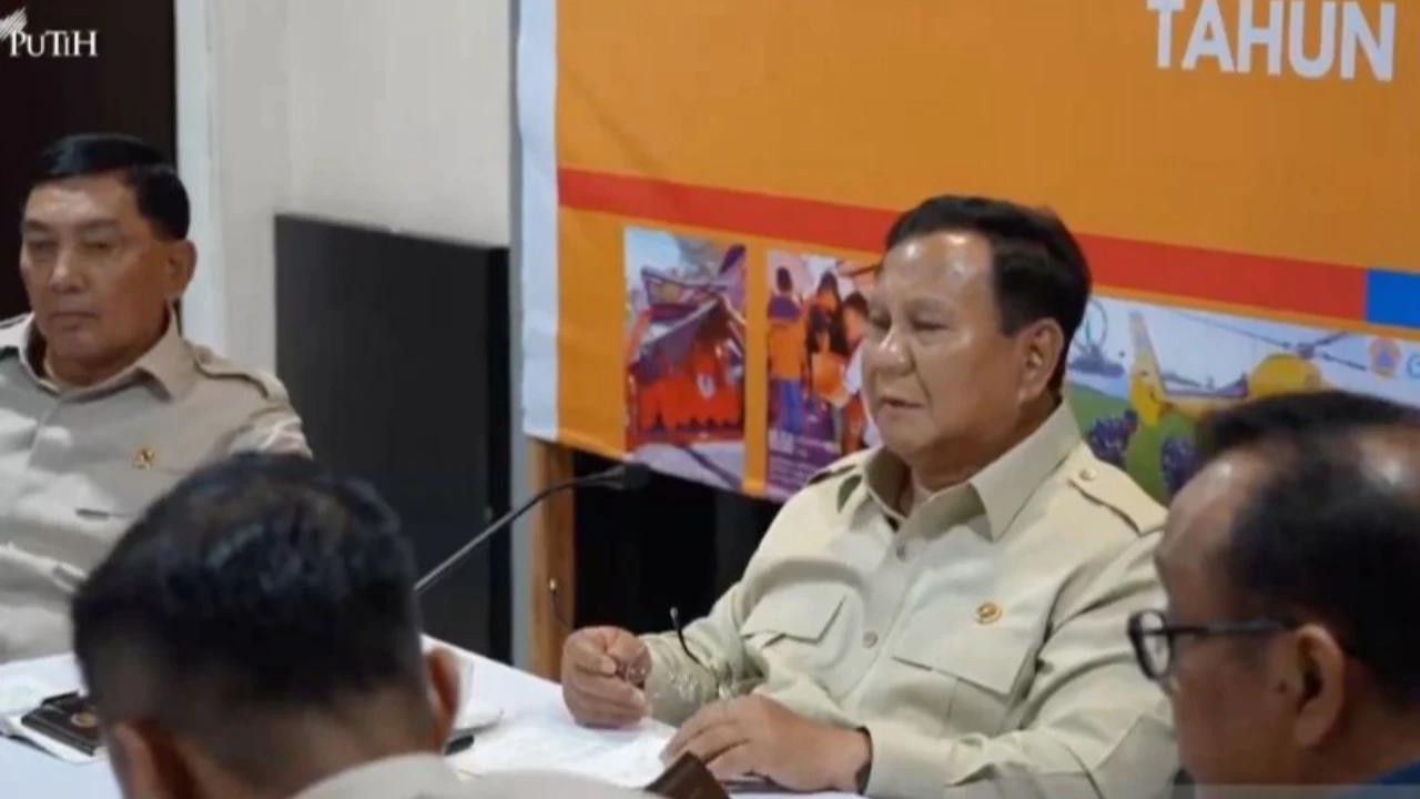 Gelar Rapat, Prabowo Panggil Sejumlah Menteri ke Hambalang