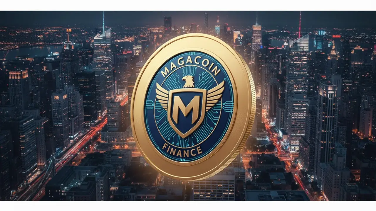 Ilustrasi koin kripto MAGACOIN FINANCE. (Ilustrasi by AI Gemini)