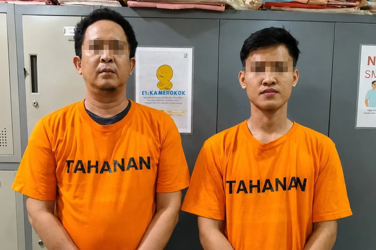 Dua begal curi sepeda motor milik pria di Lampung Selatan