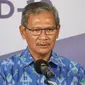 Juru Bicara Pemerintah untuk Penanganan COVID-19 di Indonesia, Achmad Yurianto saat konferensi pers Corona di Graha BNPB, Jakarta, Kamis (28/5/2020). (Dok Badan Nasional Penanggulangan Bencana/BNPB)