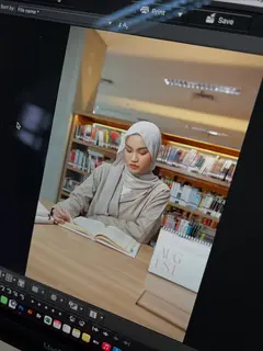 Gaya Jilbab Mleyot ala Xaviera Putri (Sumber: Instagram/xavieraaputri)