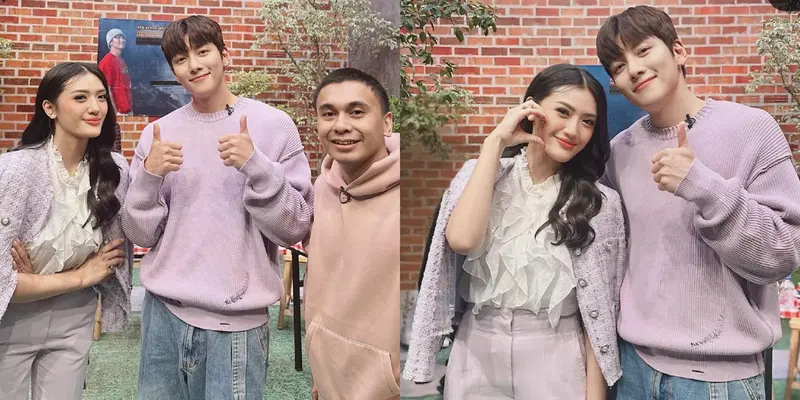 Anissa Aziza Foto bareng Ji Chang Wook