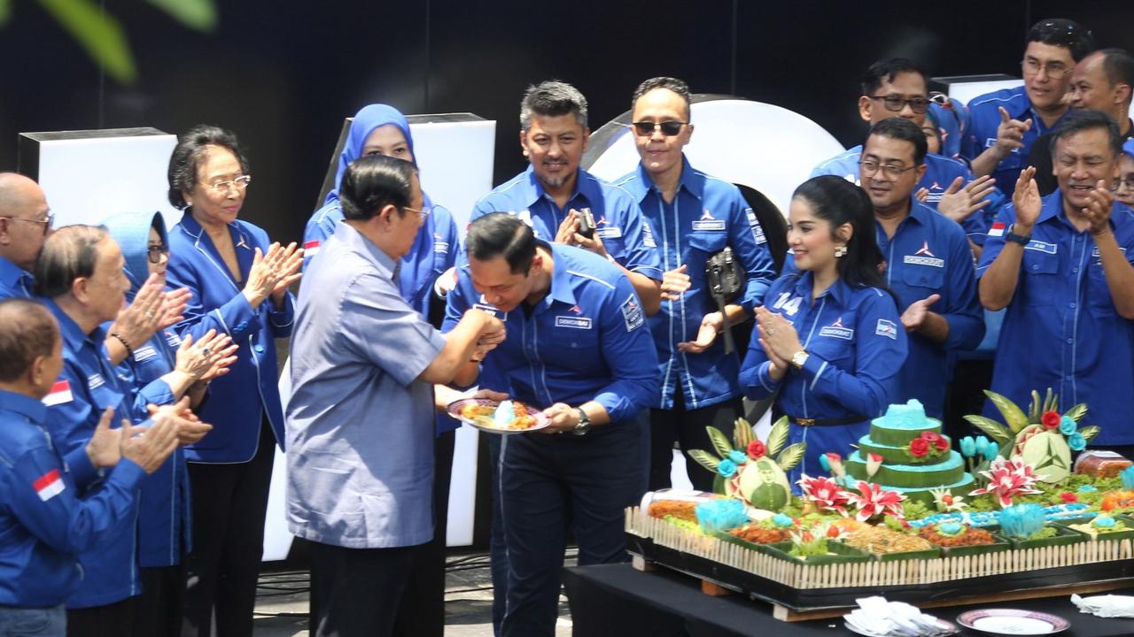HUT ke-23 Demokrat , SBY Cerita Kesulitan Partai saat di Luar Pemerintahan