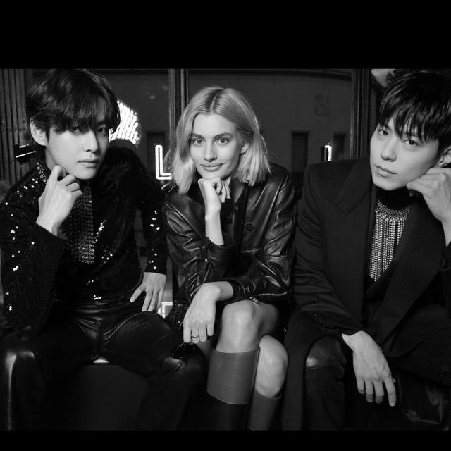 10 Potret Lisa Blackpink, V BTS dan Park Bo Gum saat Hadiri Event Celine, Jadi Sorotan