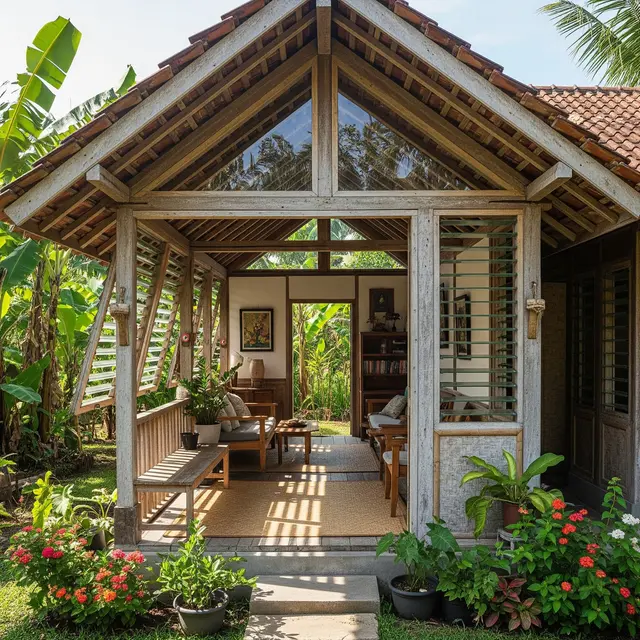 9 Model Rumah Kecil dengan Pencahayaan Alami untuk Hemat Listrik