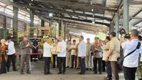 Presiden Prabowo di Smelter PT. Tinindo Internusa (Dok: Biropers)