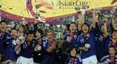 Ajang Piala Asia yang digelar empat tahun sekali dan telah dimulai sejak tahun 1956 di Hong Kong sebagai edisi perdananya, akan memasuki edisi ke-18 pada Piala Asia 2023 di Qatar yang berlangsung pada 12 Januari hingga 10 Februari 2024. Dari total 17 event sebelumnya, tercatat hanya 9 negara yang berhasil meraih gelar juara, empat di antaranya berhasil meraihnya lebih dari satu kali.  Berikut adalah daftar empat negara.  (AFP/Manan Vatsyayana)