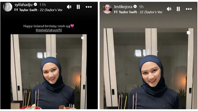 6 Potret Ultah Melody Laksani ke-33 di Bulan Ramadan, Berasa Masih Umur 22 Tahun