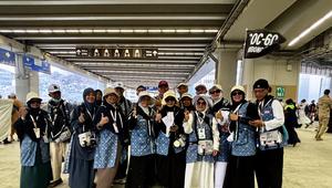 Jemaah Haji Indonesia di Mina