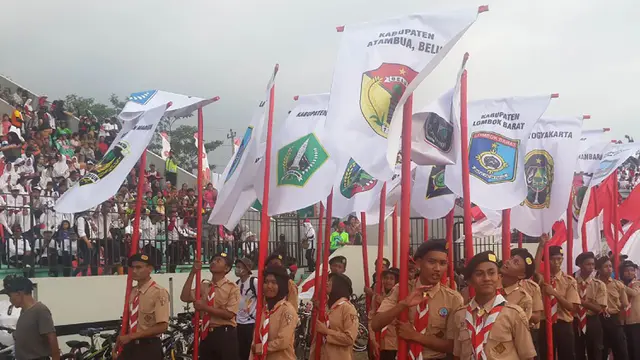 FOTO: Kemeriahan Perayaan Hari Olahraga Nasional ke-34