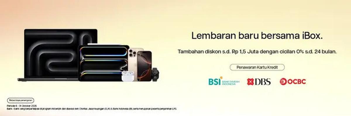 Deretan Promo iPhone 17 Series dan iPhone Air di iBox, Digimap, dan Blibli