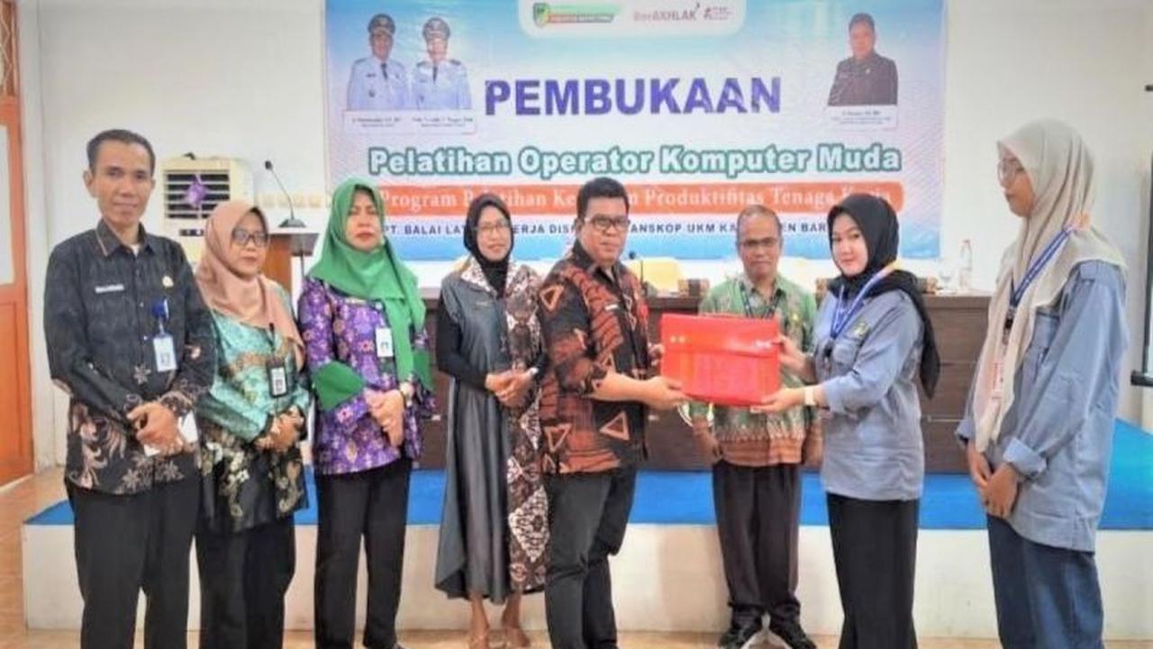 Disnakertranskop UKM Barito Utara Genjot Peningkatan Daya Saing Tenaga Kerja Melalui Vokasi