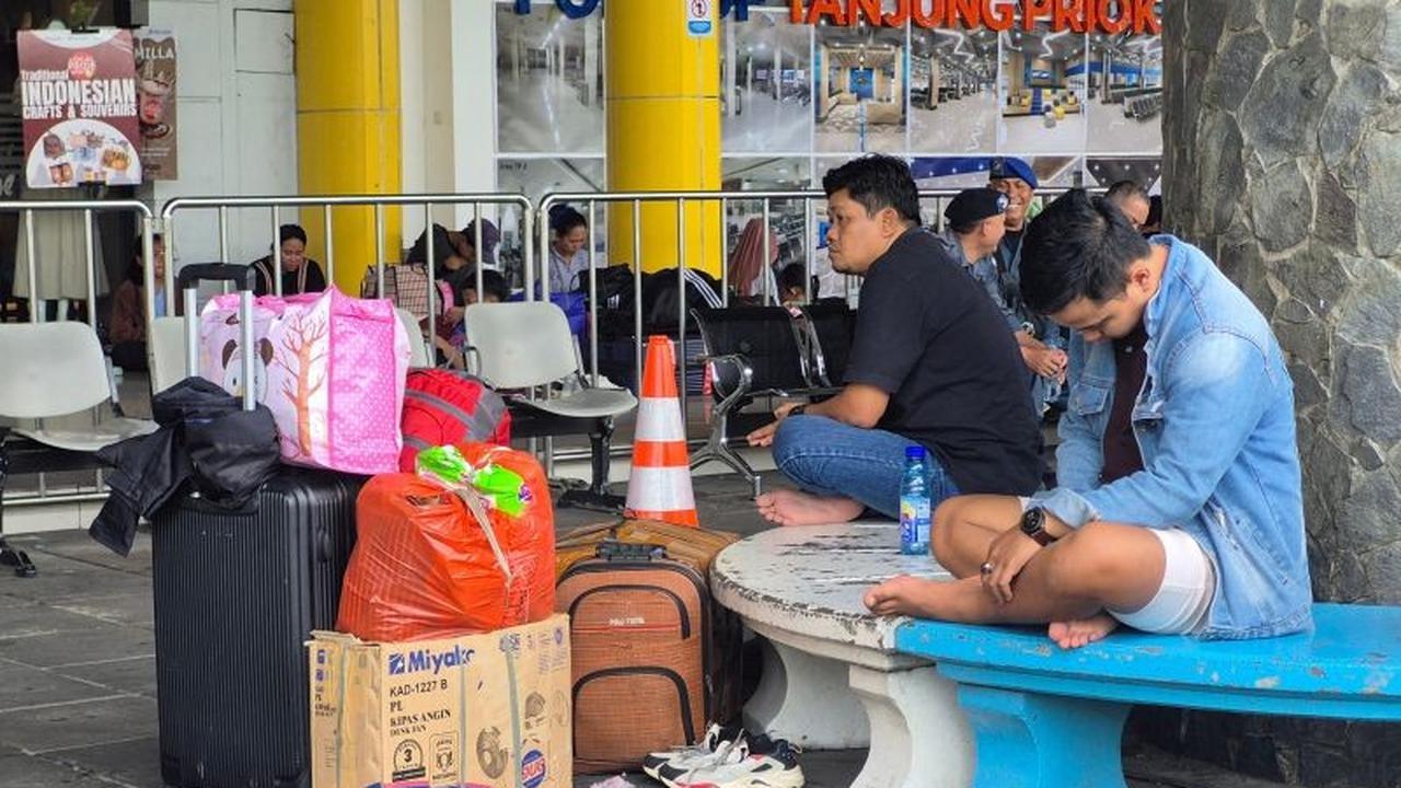 2.144 Pemilir Tiba di Tanjung Priok, Puncak Arus Balik Lebaran Dimulai