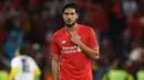 Emre Can menjadi gelandang bertahan andalan The Reds dan pernah mengantarkan Liverpool menjadi runner-up Liga Champions 2017/2018. Ia memutuskan hengkang ke Juventus pada 2018 dan apesnya hanya dimainkan sebanyak 45 laga. (AFP/Paul Ellis)