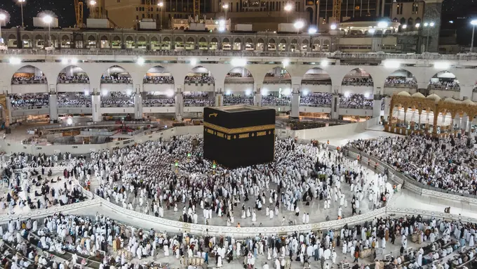 Ilustrasi ka'bah, ibadah haji