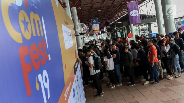 JICOMFEST 2019 Digelar, Antrean Pengunjung Membludak