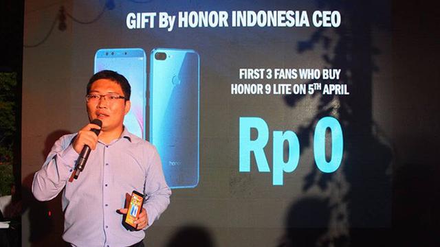 Presiden Honor Indonesia, James Yang.