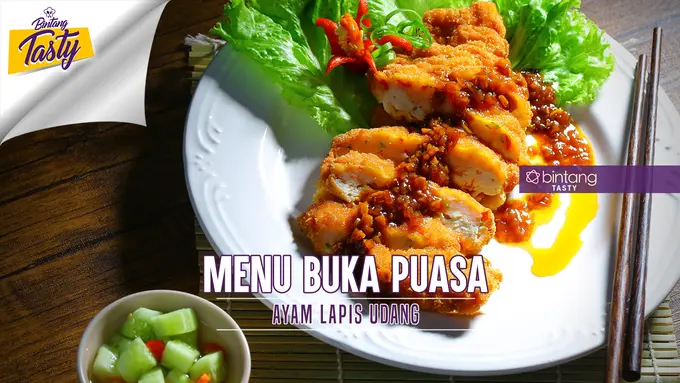 [Bintang] Menu Buka Puasa: Ayam Lapis Udang