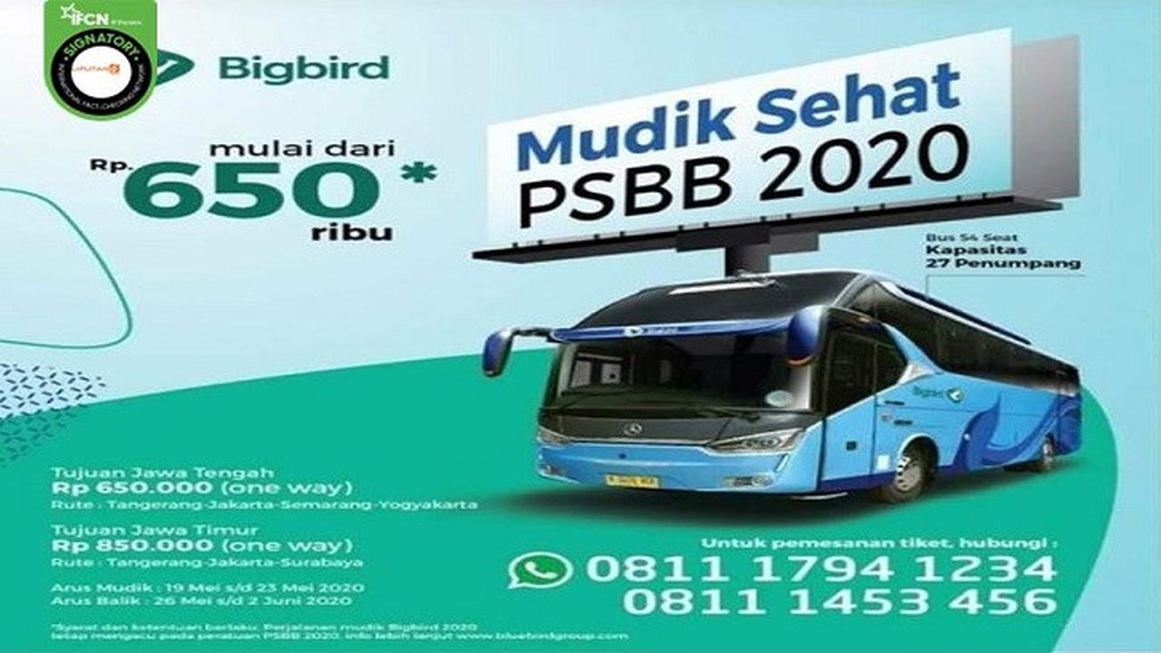 Gambar Tangkapan Layar Brosur Program Mudik Sehat PSBB