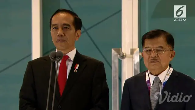 Presiden Republik Indonesia, Joko Widodo, resmi membuka Asian Games 2018 yang digelar di Jakarta.