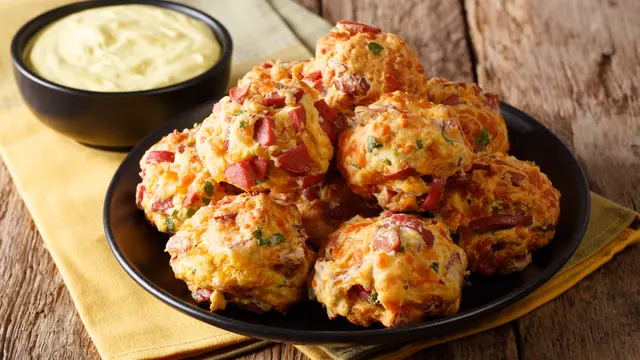 bakso goreng sosis keju