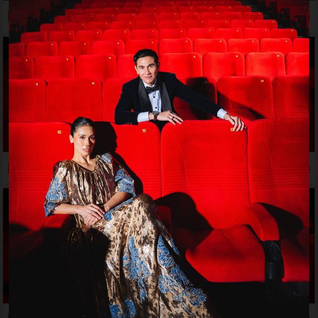 Vino G. Bastian dan Marsha Timothy. (Foto: Dok. Instagram @vinogbastian__)