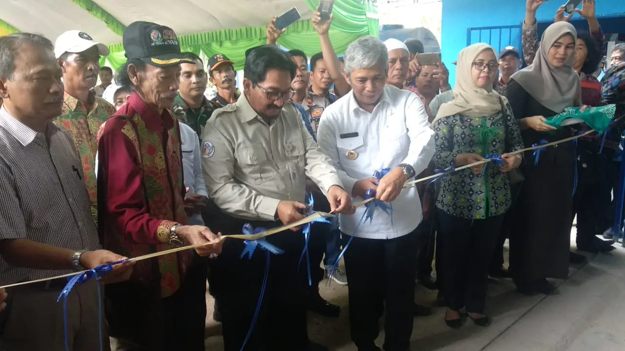 Kembangkan Program PKBM, Dirjen PSP Resmikan Warehouse UPJA di Ogan Komering Ilir