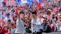 Pilbup Indramayu, Puluhan Ribu Warga Antarkan Nina-Tobroni Daftar KPU