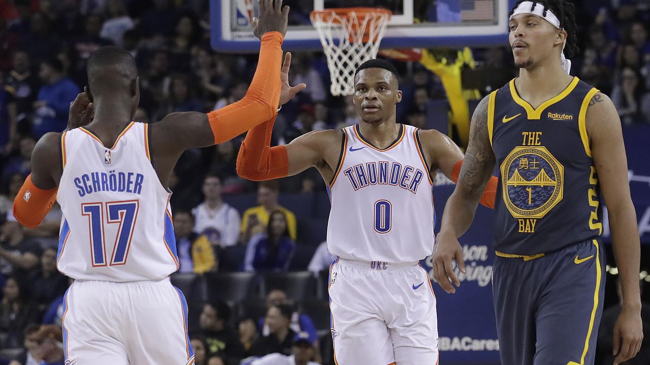 Selebrasi Russell Westbrook