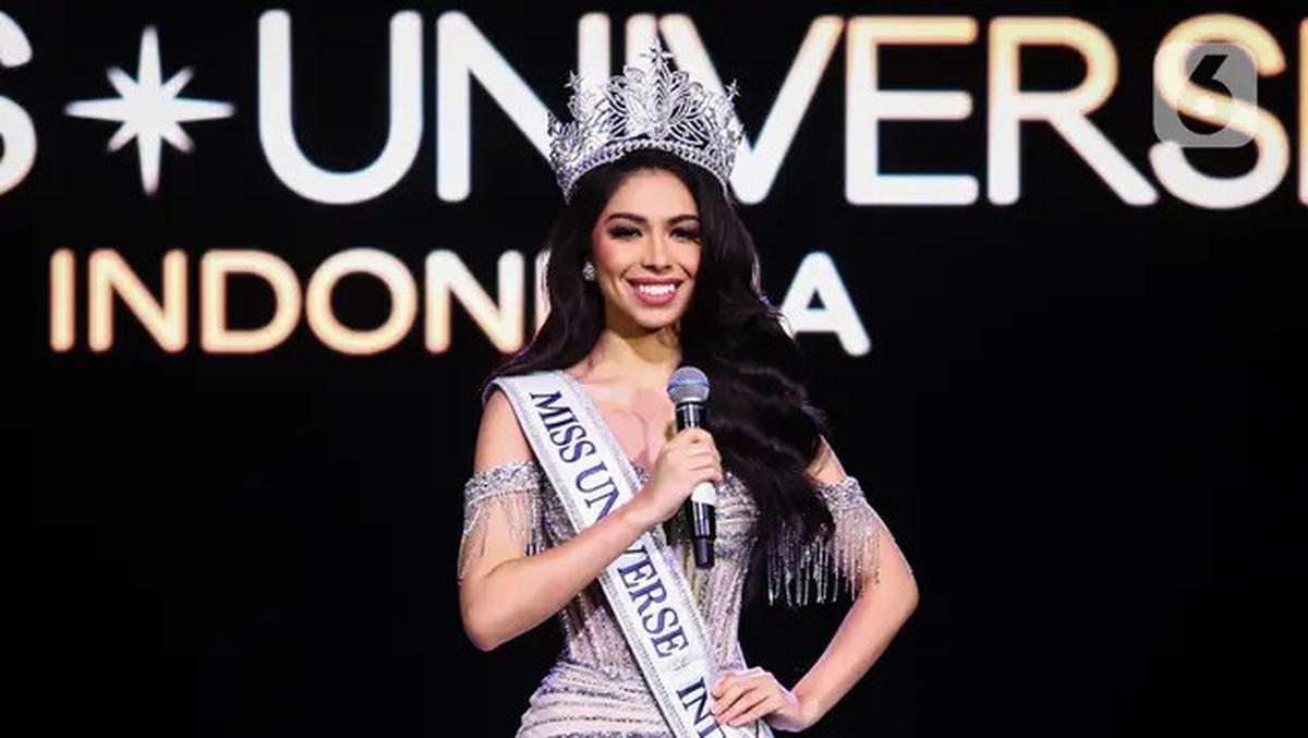 Kostum Nasional Miss Universe Indonesia Clara Shafira Krebs Bertema Malaikat Pelindung Nusantara, Desainnya bak Ksatria Saint Seiya