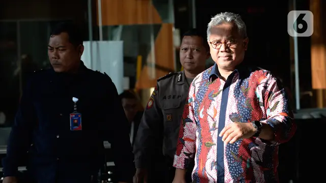 Raut Wajah Ketua KPU Usai Diperiksa KPK