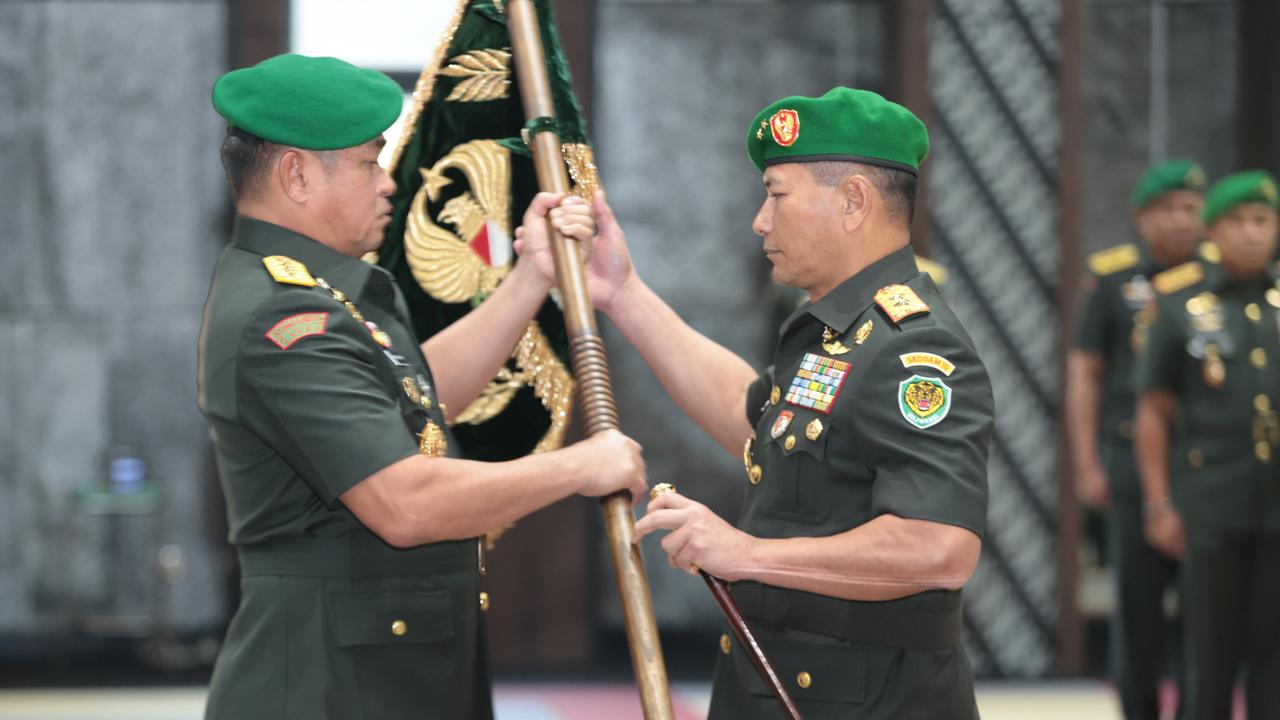 Kasad Pimpin Sertijab Pangdam III/Siliwangi, Gubernur Akmil dan Dansecapa AD