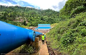 PT Arkora Hydro Tbk (ARKO) menyatakan, proyek Kukusan 2 yang resmi beroperasi menegaskan komitmen menyediakan energi bersih. (Foto: Arkora Hydro)