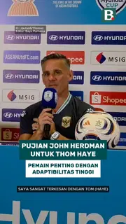Pujian John Herdman untuk Thom Haye. Pemain penting dengan adaptibilitas tinggi