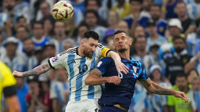 Timnas Argentina Vs Timnas Kroasia Semifinal Piala Dunia 2022