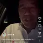 Presiden Joko Widodo atau Jokowi dan Ibu Negara Iriana membuat video vlog untuk mengabarkan agenda kunjungan kerjanya kepada masyarakat, Kamis (30/5/2024). (Nila Chrisna).