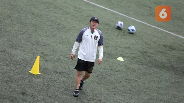 Latihan Timnas Indonesia U-20 untuk Piala Asia U-20 2023