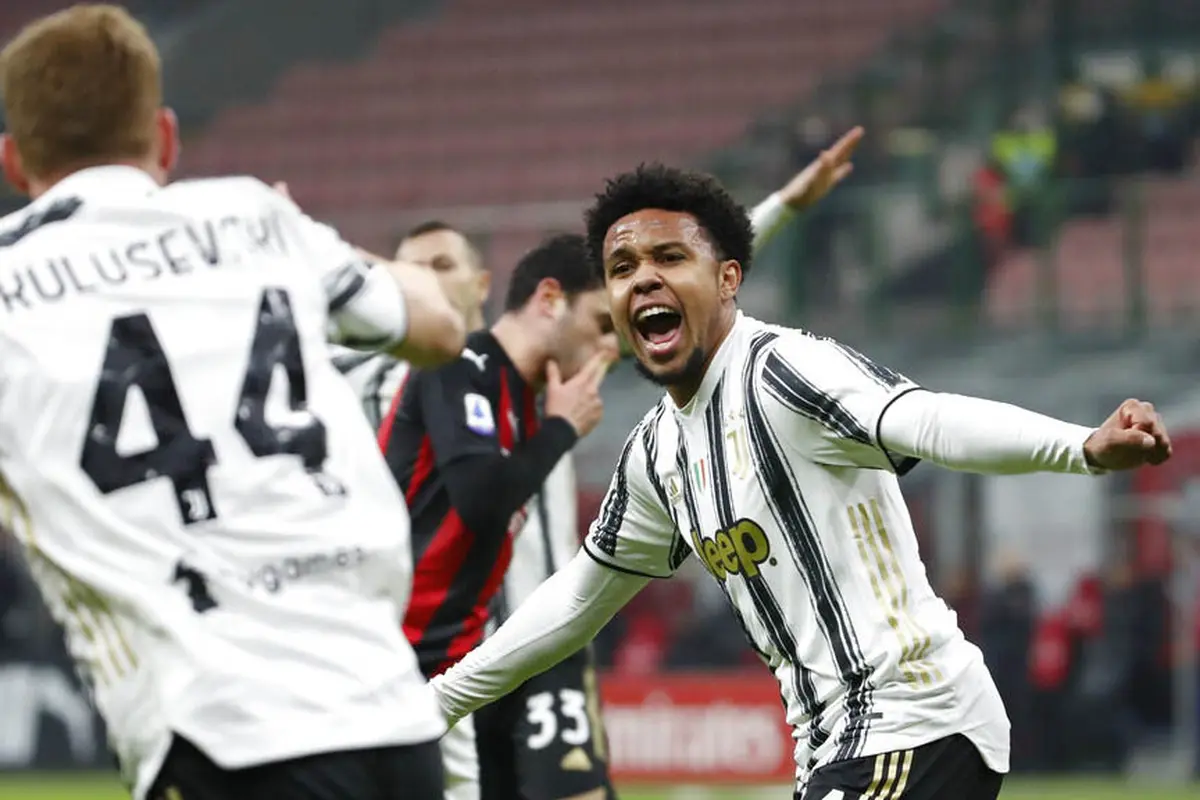 FOTO: Juventus Akhiri Tren Kemenangan AC Milan di Liga Italia