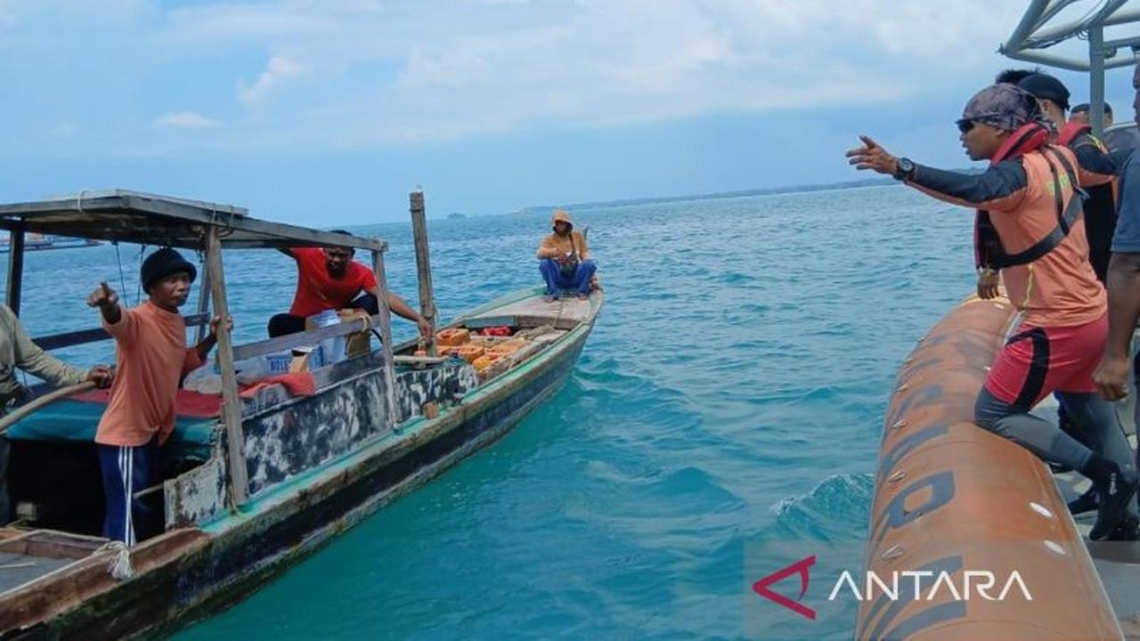 Kapal Mati Mesin di Tanjung Genting: Hilang Kontak 38 NM, Tim SAR Babel Berhasil Evakuasi Nakhoda