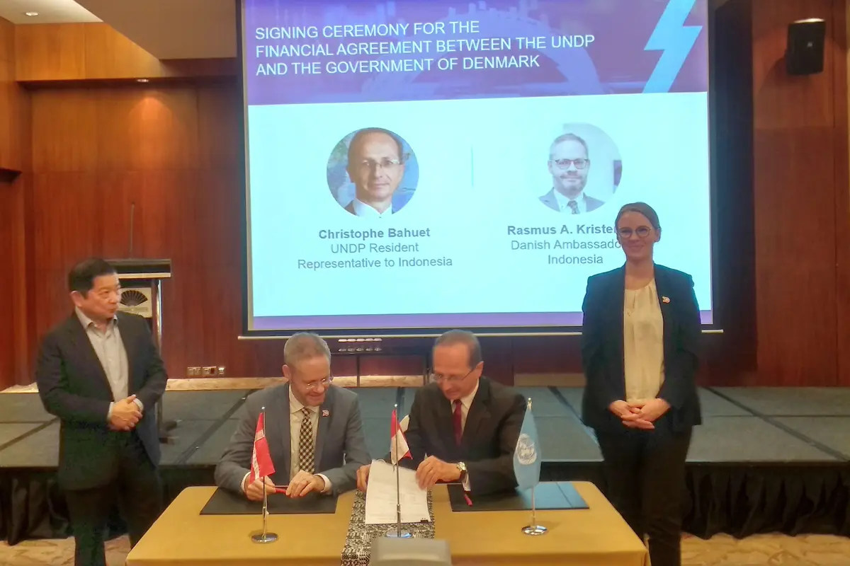 PPN/Bappenas jalin kemitraan dengan Program Pembangunan Perserikatan Bangsa-Bangsa (United Nations Development Programme/UNDP) dan Denmark untuk mendukung pengembangan ekonomi sirkular di Indonesia.