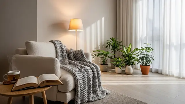 Cara Menciptakan Rumah yang Menenangkan untuk Mendukung Gaya Hidup Slow Living/ AI Generated
