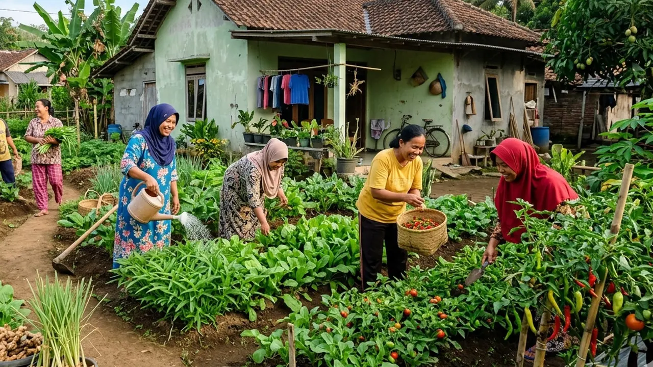 Cara Bikin Kebun Kolektif Kecil untuk Arisan Ibu-Ibu